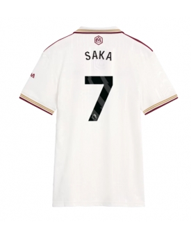 Billige Fotballdrakt Arsenal Bukayo Saka #7 Replika Tredjedrakt Dame 2025-26 Kortermet Billige Fotballdrakt Arsenal Bukayo Saka #7 Replika Tredjedrakt Dame 2025-26 Kortermet